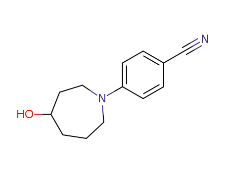 4-(4-hydroxyazepan-1-yl)benzonitrile