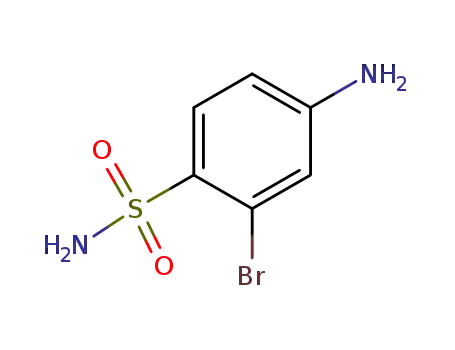 Molecular Structure of 1094798-12-5 (4-amino-2-bromobenzenesulphonamide)