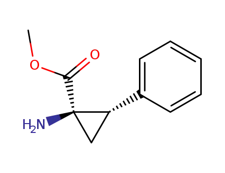 시클로프로판카르복실산, 1-아미노-2-페닐-, 메틸 에스테르, (1R-트랜스)-
