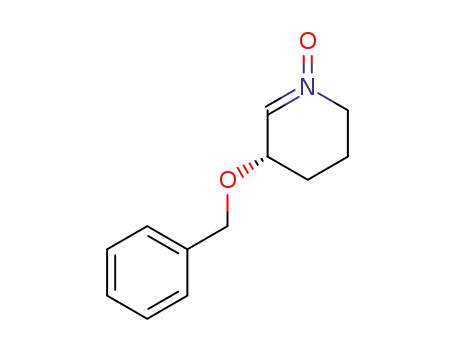 (3S)-3-benzyloxy-3,4,5,6-tetrahydropyridine N-oxide