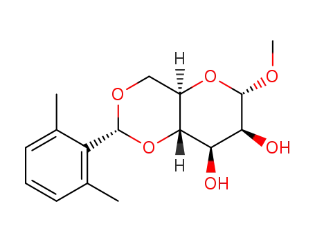 methyl 4,6-O-(2,6-dimethylbenzylidene)-α-D-mannopyranoside