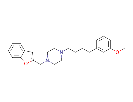 1-(2-benzofuranylmethyl)-4-[4-(3-methoxyphenyl)butyl]piperazine