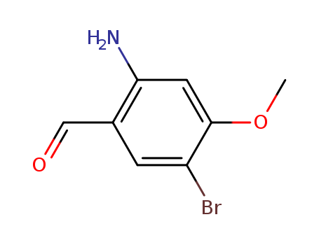 Benzaldehyde, 2-amino-5-bromo-4-methoxy-  Cas no.1036756-11-2 98%