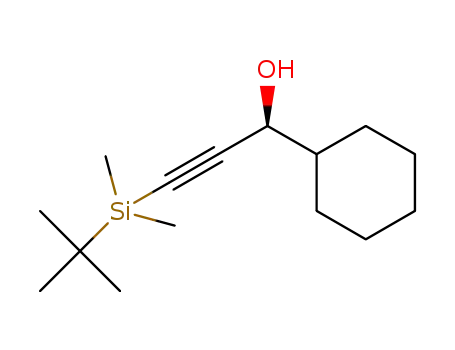 1-CYCLOHEXYL-3-(TERT-BUTYLDIMETHYLSILYL)-2-PROPYN-1-OL