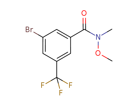 3-bromo-N-methoxy-N-methyl-5-(trifluoromethyl)benzamide