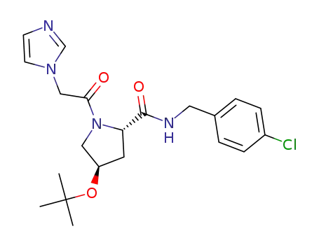 C<sub>21</sub>H<sub>27</sub>ClN<sub>4</sub>O<sub>3</sub>