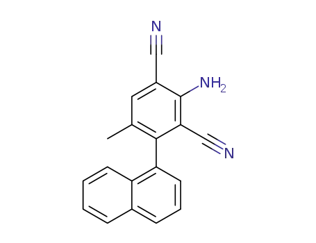2-amino-5-methyl-4-(naphthalen-1-yl)isophthalonitrile