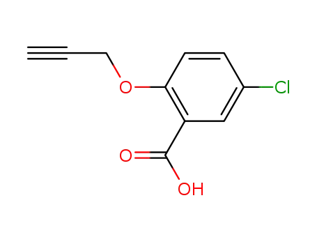 5-chloro-2-(prop-2-yn-1-yloxy)benzoic acid