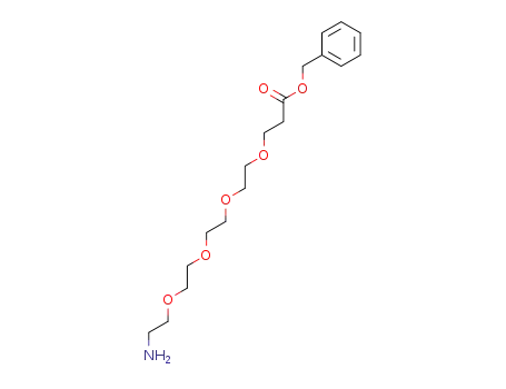 1-amino-3,6,9,12-tetraoxapentadecane-15-acid benzyl ester