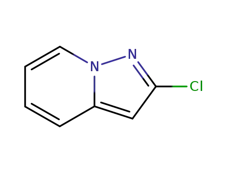Molecular Structure of 60637-33-4 (2-Chloro-pyrazolo[1,5-a]pyridine)
