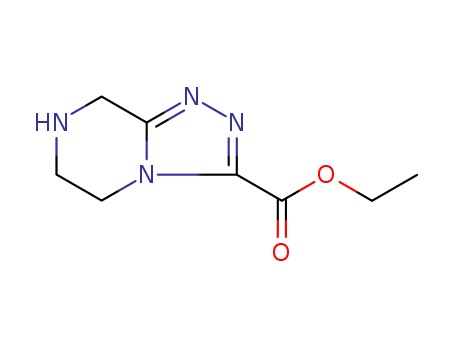 ethyl 5H,6H,7H,8H-[1,2,4]triazolo[4,3-a]pyrazine-3-carboxylate