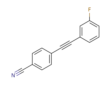 4-((3-fluorophenyl)ethynyl)benzonitrile