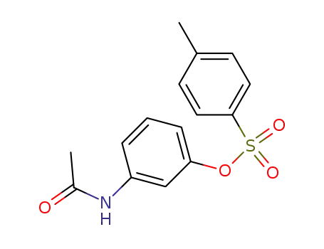 Molecular Structure of 448207-90-7 (Acetamide, N-[3-[[(4-methylphenyl)sulfonyl]oxy]phenyl]-)