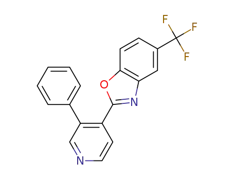 2-(3-phenyl pyridin-4-yl)-5-(trifluoromethyl)benzoxazole