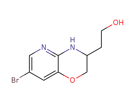 2-(7-bromo-3,4-dihydro-2H-pyrido[3,2-b][1,4]oxazin-3-yl)ethanol