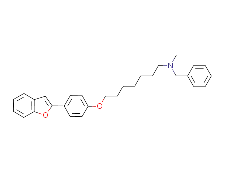 [7-(4-benzofuran-2-yl-phenoxy)heptyl]benzylmethylamine