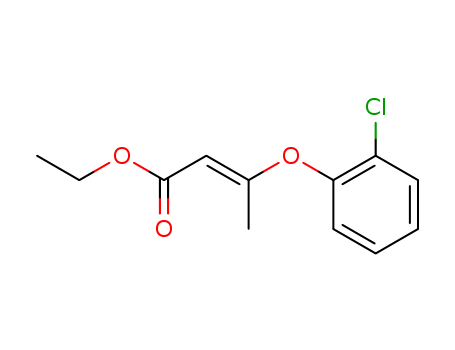 ethyl (2E)-3-(2-chlorophenoxy)but-2-enoate