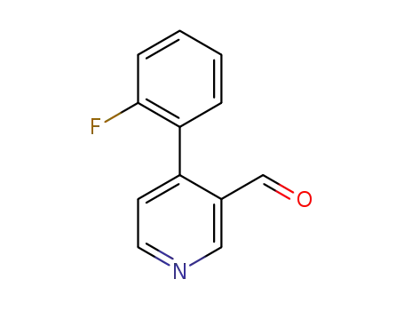 4-(2-fluorophenyl)nicotinaldehyde