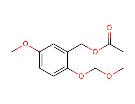 5-methoxy-2-(methoxymethoxy)benzyl acetate