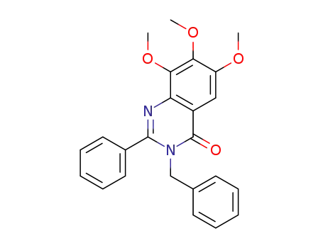3-benzyl-6,7,8-trimethoxy-2-phenylquinazolin-4(3H)-one