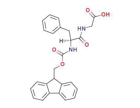 Molecular Structure of 169624-67-3 (Fmoc-Phenylalanyl-glycine)
