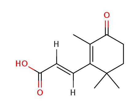 (E)-3-(2,6,6-trimethyl-3-oxocyclohex-1-enyl)acrylic acid