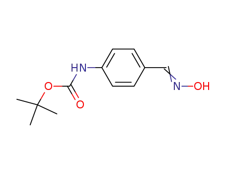 Carbamic acid, [4-[(hydroxyimino)methyl]phenyl]-, 1,1-dimethylethyl
ester