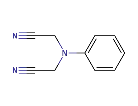 Molecular Structure of 86273-74-7 (2-(cyanomethyl-phenyl-amino)acetonitrile)