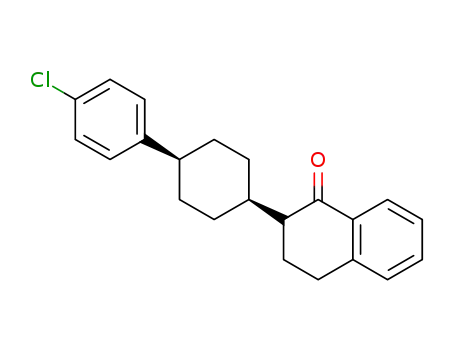 cis-2-(4-(4-chlorophenyl)cyclohexyl)-3,4-dihydronaphthalen-1(2H)-one