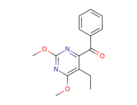 Methanone, (5-ethyl-2,6-dimethoxy-4-pyrimidinyl)phenyl-