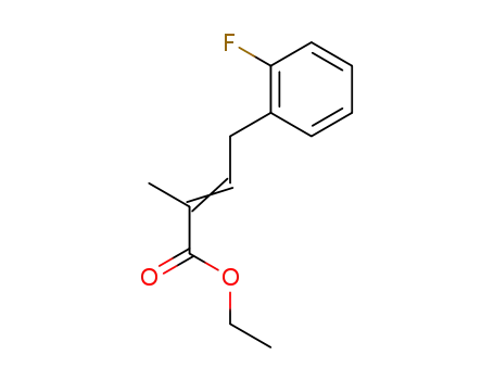 (E/Z)-ethyl 4-(2-fluorophenyl)-2-methylbut-2-enoate