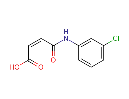 Molecular Structure of 18196-80-0 (N-(3-CHLOROPHENYL)MALEAMIC ACID)