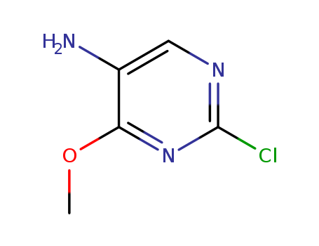 2-chloro-4-methoxypyrimidine-5-ylamine