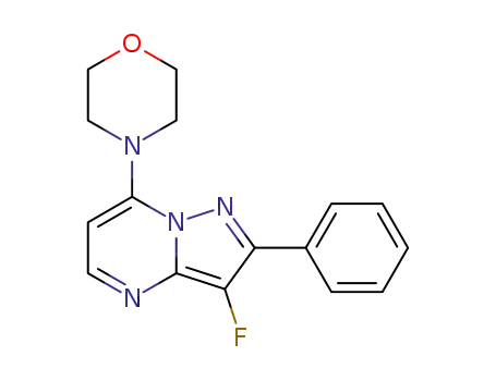 C<sub>16</sub>H<sub>15</sub>FN<sub>4</sub>O