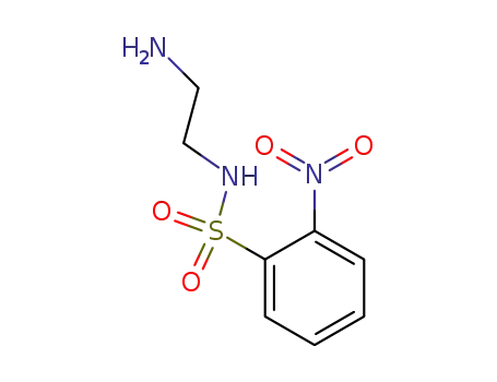 Molecular Structure of 83019-91-4 (1-AMINO-2-(2-NITROBENZENESULFONAMIDO)ETHANE)
