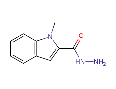 Molecular Structure of 56809-86-0 (1-Methyl-1H-indole-2-carbohydrazide)