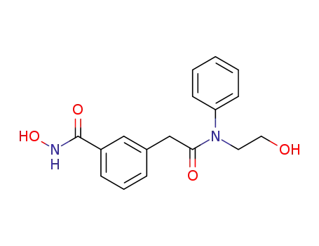 N-hydroxy-3-(2-((2-hydroxyethyl)(phenyl)amino)-2-oxoethyl) benzamide
