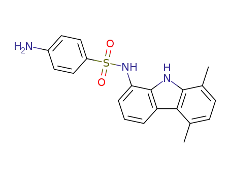 4-amino-N-(5,8-dimethyl-9H-carbazol-1-yl)benzenesulfonamide