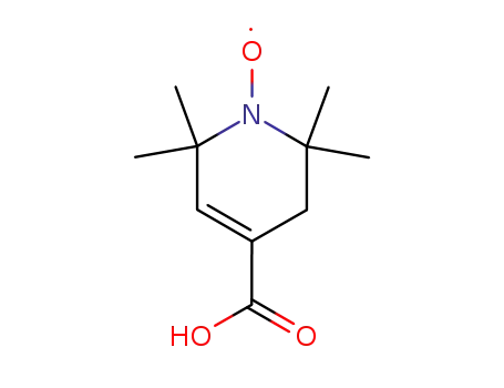 Molecular Structure of 38632-29-0 (1(2H)-Pyridinyloxy, 4-carboxy-3,6-dihydro-2,2,6,6-tetramethyl-)