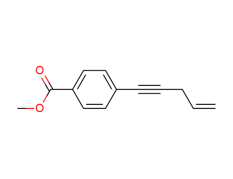 methyl 4-(pent-4-en-1-ynyl)benzoate
