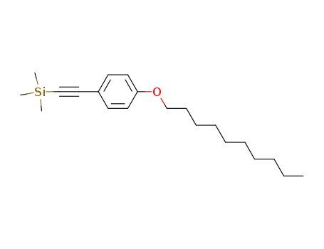 Silane, [[4-(decyloxy)phenyl]ethynyl]trimethyl-