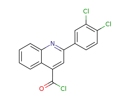 2-(3,4-dichloro-phenyl)-quinoline-4-carbonyl chloride
