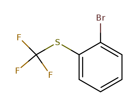 2-Bromophenyl trifluoromethyl sulfide cas  1644-72-0