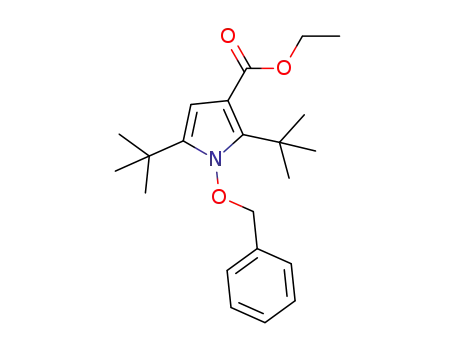 1-benzyloxy-2,5-di(tert-butyl)-3-ethoxycarbonylpyrrole