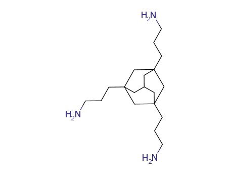 Molecular Structure of 1029302-64-4 (1,3,5-tris(3-aminopropyl)adamantane)