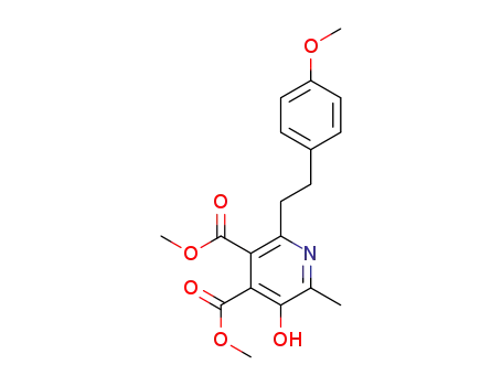 5-hydroxy-2-[2-(4-methoxyphenyl)ethyl]-6-methyl-pyridine-3,4-dicarboxylic acid dimethyl ester