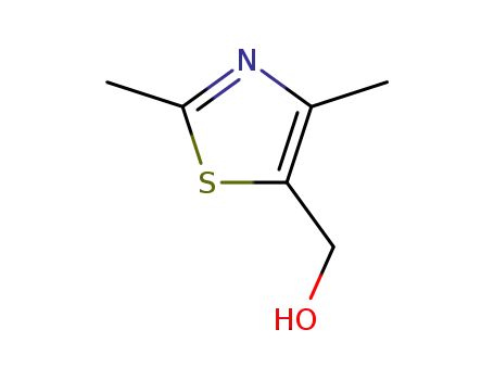 Molecular Structure of 50382-32-6 ((2,4-Dimethyl-1,3-thiazol-5-yl)methanol)