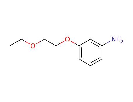 Molecular Structure of 116998-62-0 (3-(2-ethoxyethoxy)aniline)