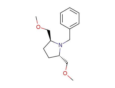 trans-N-benzyl-2,5-bis(methoxymethyl)pyrrolidine