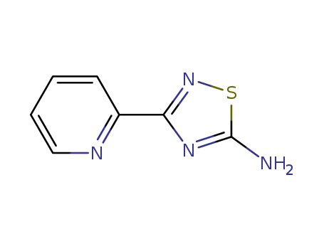 3-(PYRIDIN-2-YL)-1,2,4-THIADIAZOL-5-AMINE  CAS NO.138588-22-4